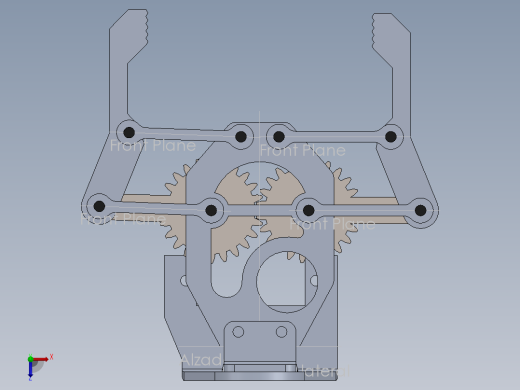 dagu-6-dof-robotic-arm SW俯视缩略图