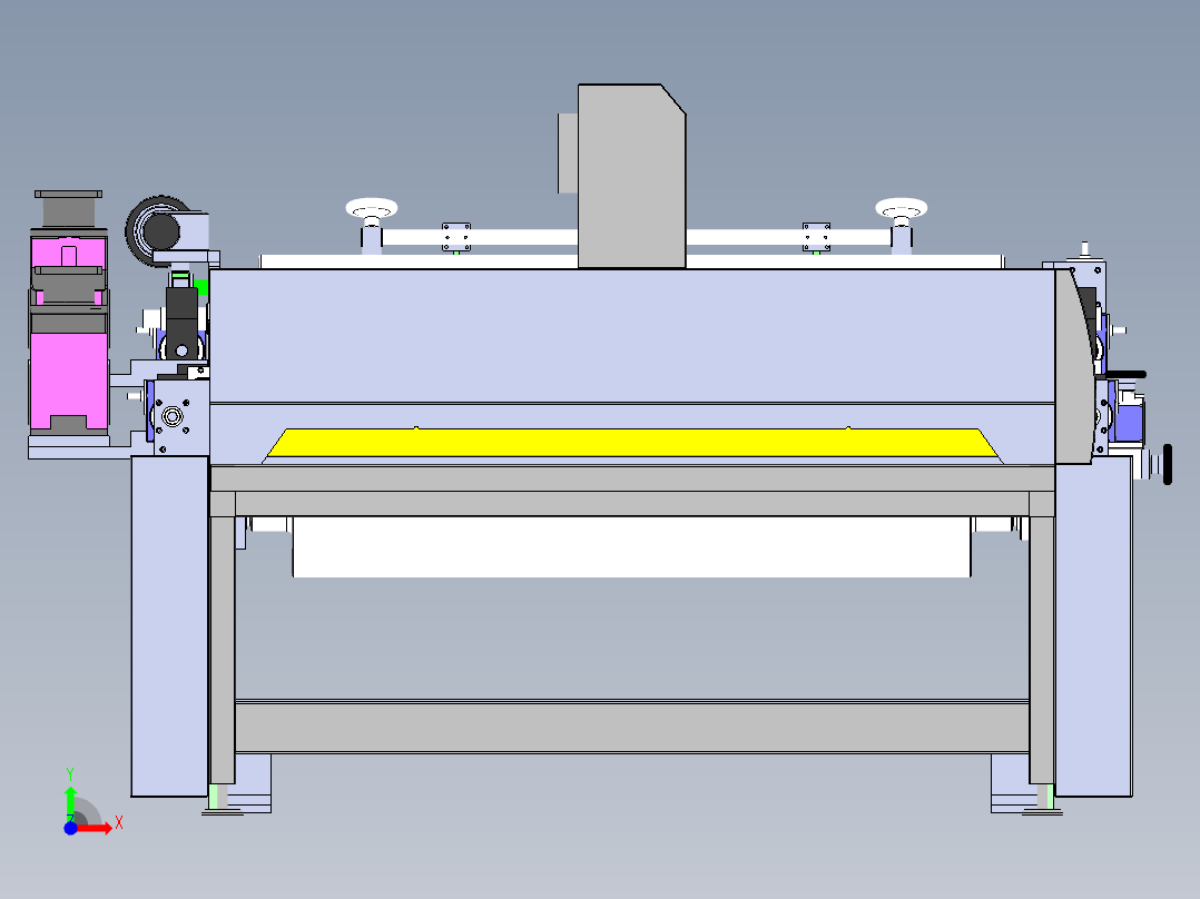 卷材1320印刷机（含bom）sw12可编辑前视图