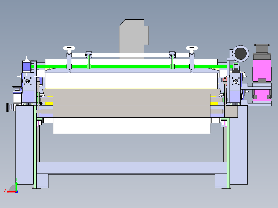 卷材1320印刷机（含bom）sw12可编辑后视图