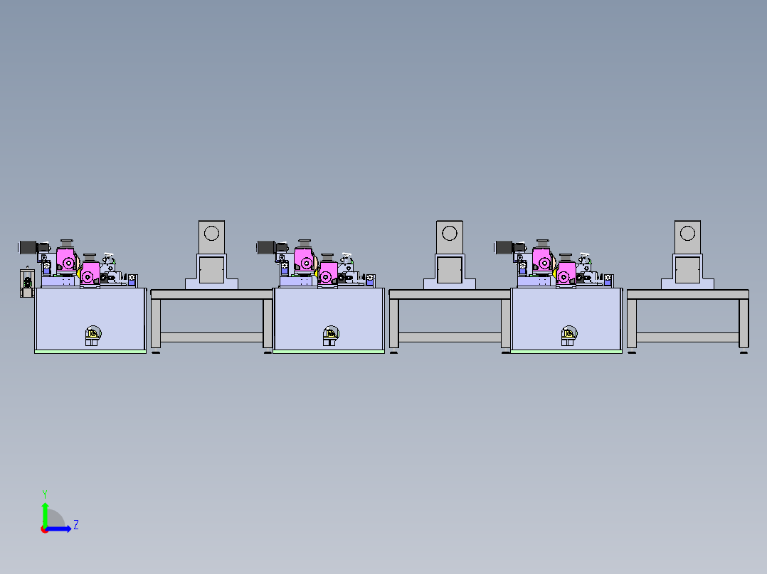 卷材1320印刷机（含bom）sw12可编辑左视图