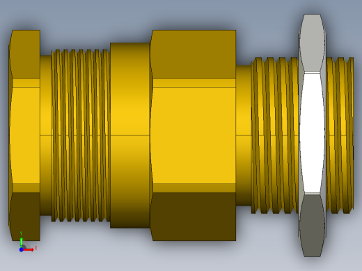 电缆接头设计前视缩略图