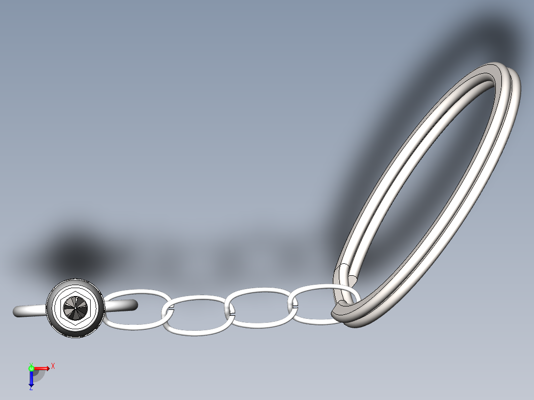 小螺丝刀俯视图