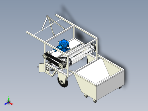 马铃薯收获机带三维加说明书