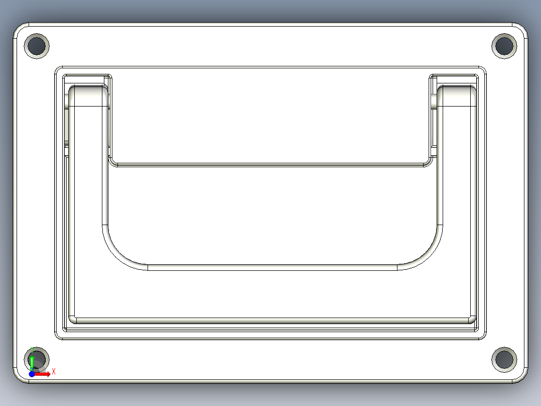 盤式取手SK-3D多系列多零件图纸模型前视图