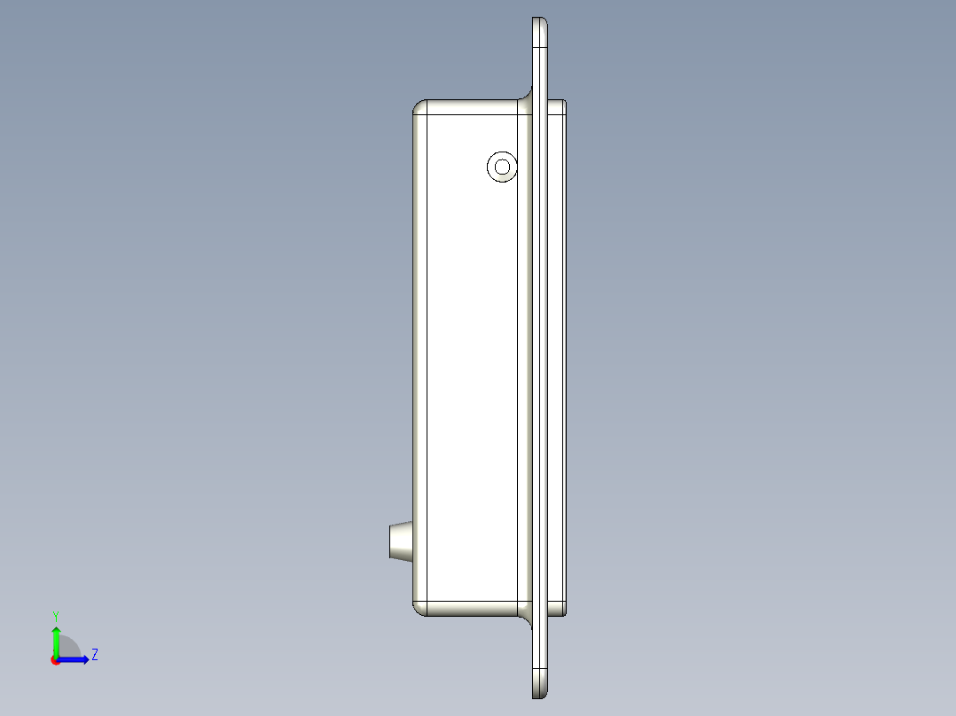 盤式取手SK-3D多系列多零件图纸模型左视图