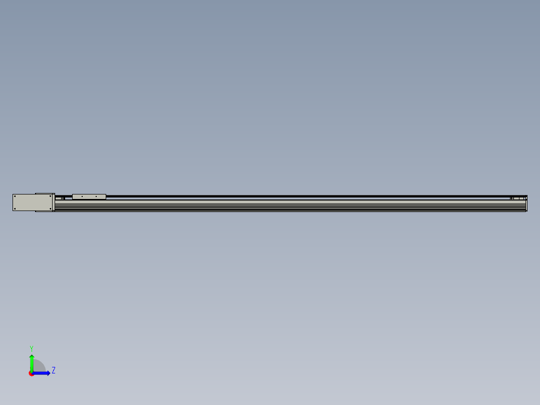 CCTL模组同步带-TL135B-BR-1700左视图