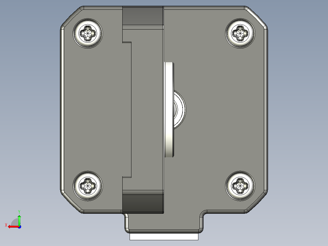 NEMA17步进电机17HS4023后视图