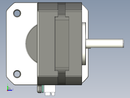 NEMA17步进电机17HS4023左视缩略图
