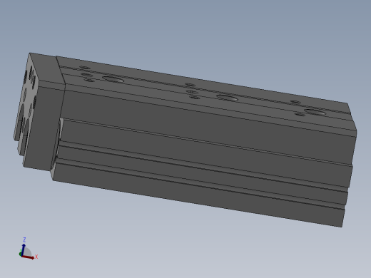 滑台气缸HLQ25X75S