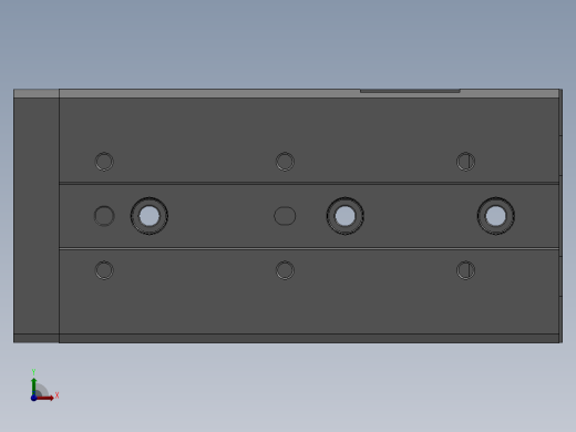 滑台气缸HLQ25X75S前视缩略图
