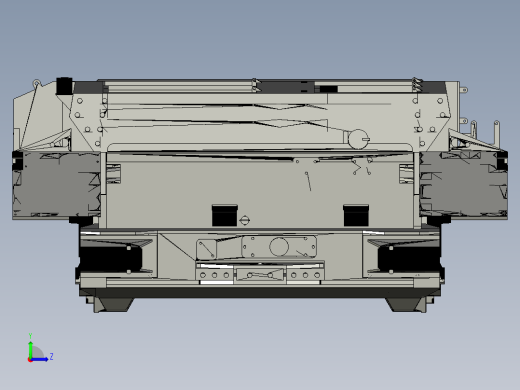 Panzer IV四号中型坦克1比16模型3D打印图纸 STL格式左视缩略图