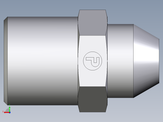 卡套式工业通用硬管接头EO_Weld_connector_AS06L71X后视缩略图