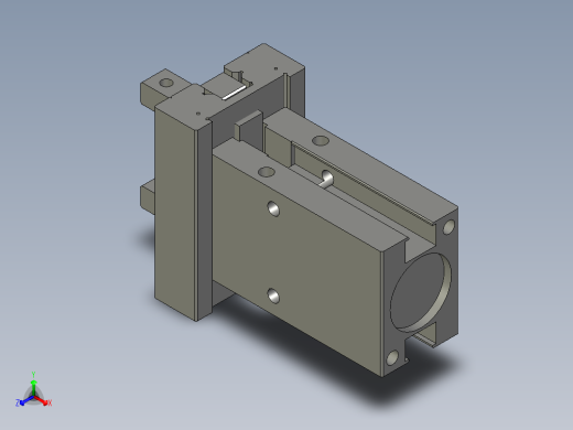 普通气爪PH01-10G正等轴测缩略图