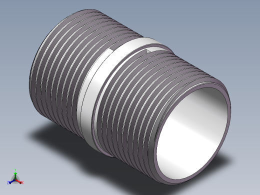 对丝-圆边等径 DN20