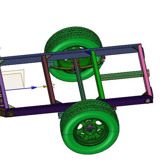 摩托小型车辆用拖车