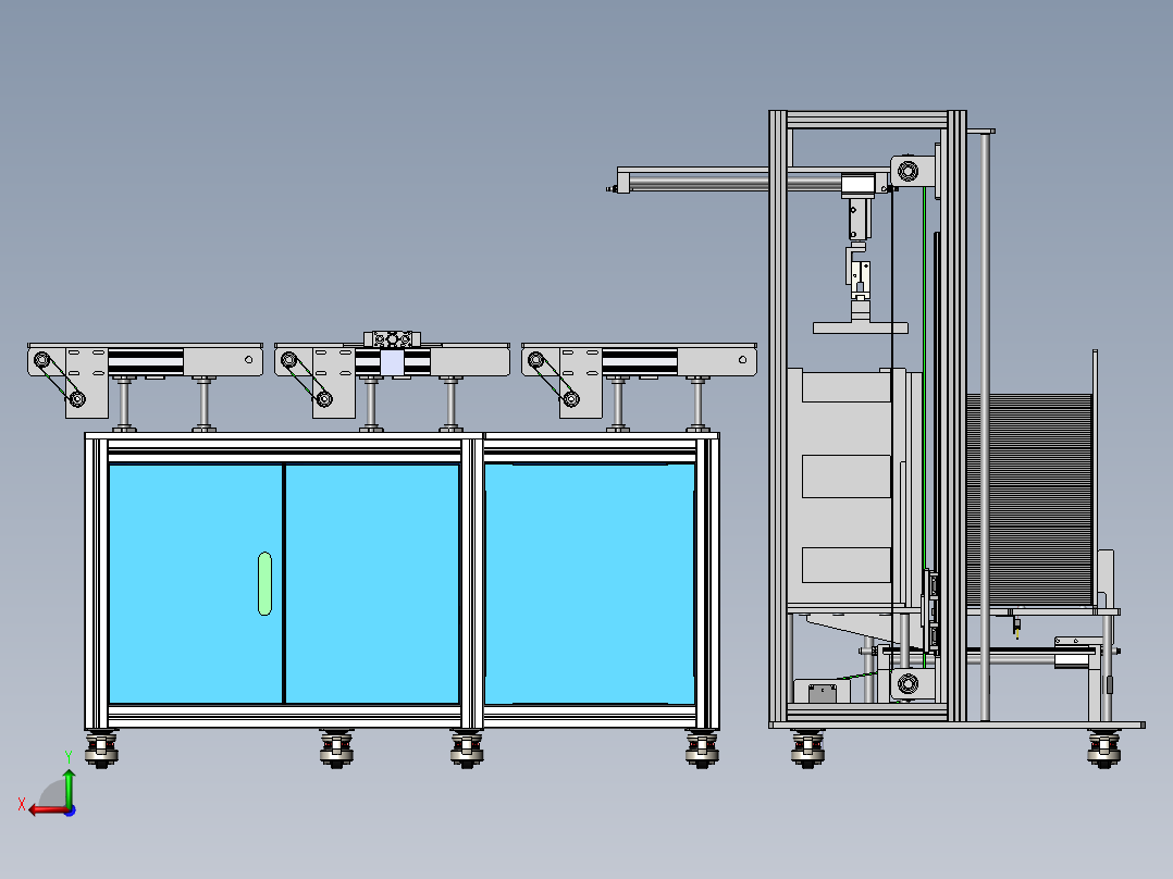 竖直提升线sw19可编辑后视图