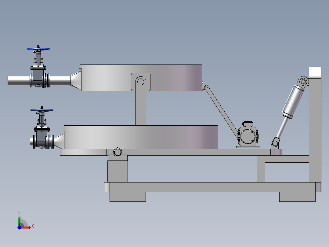 塑料颗粒筛分机sw18前视图