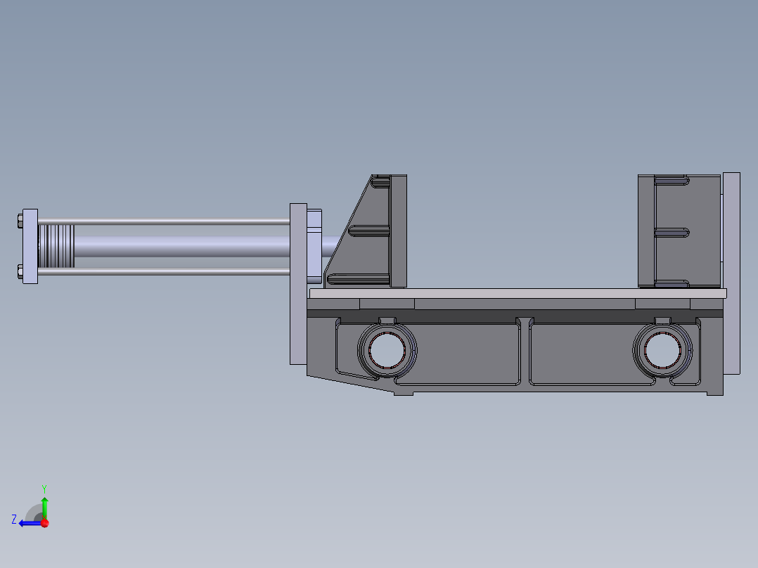 全制动数控锯床4230sw17可编辑右视图