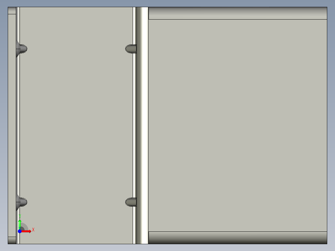流利条定位器60BS-低接头1前视图