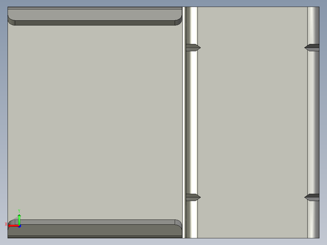 流利条定位器60BS-低接头1后视图