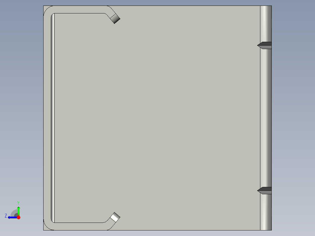 流利条定位器60BS-低接头1右视图