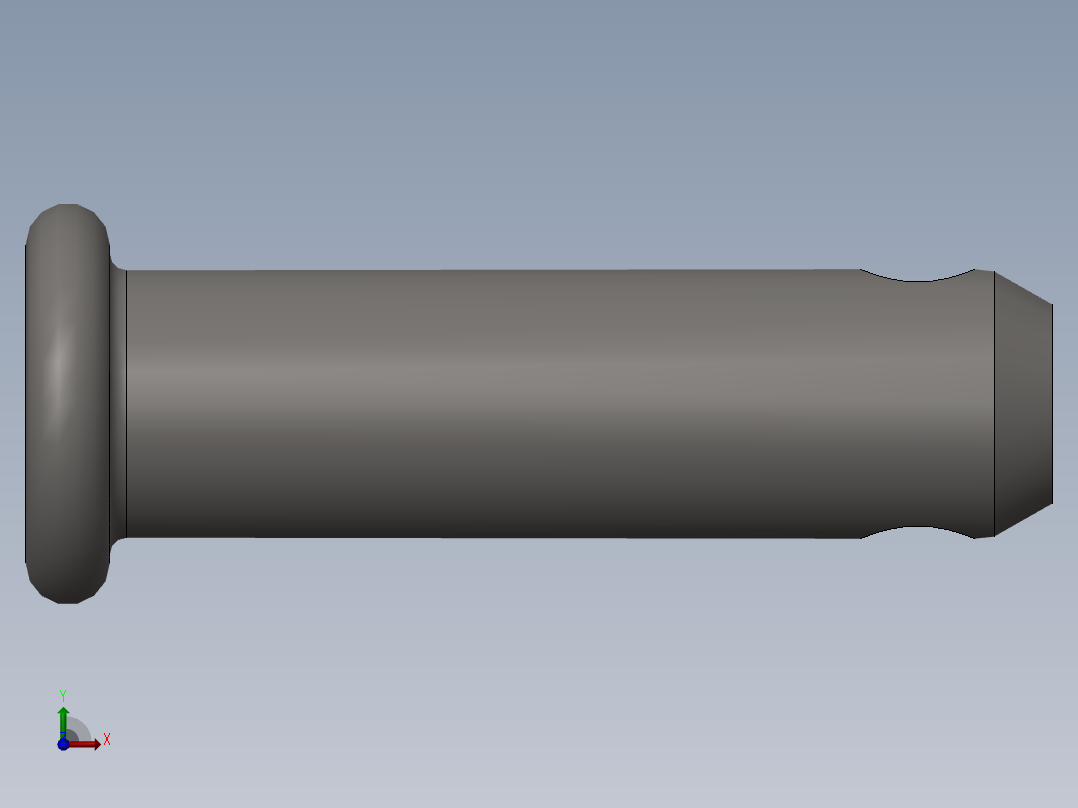 GB882-88 销轴B型8×28前视图