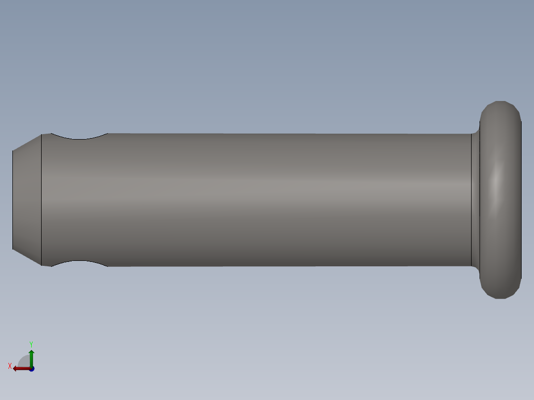 GB882-88 销轴B型8×28后视图