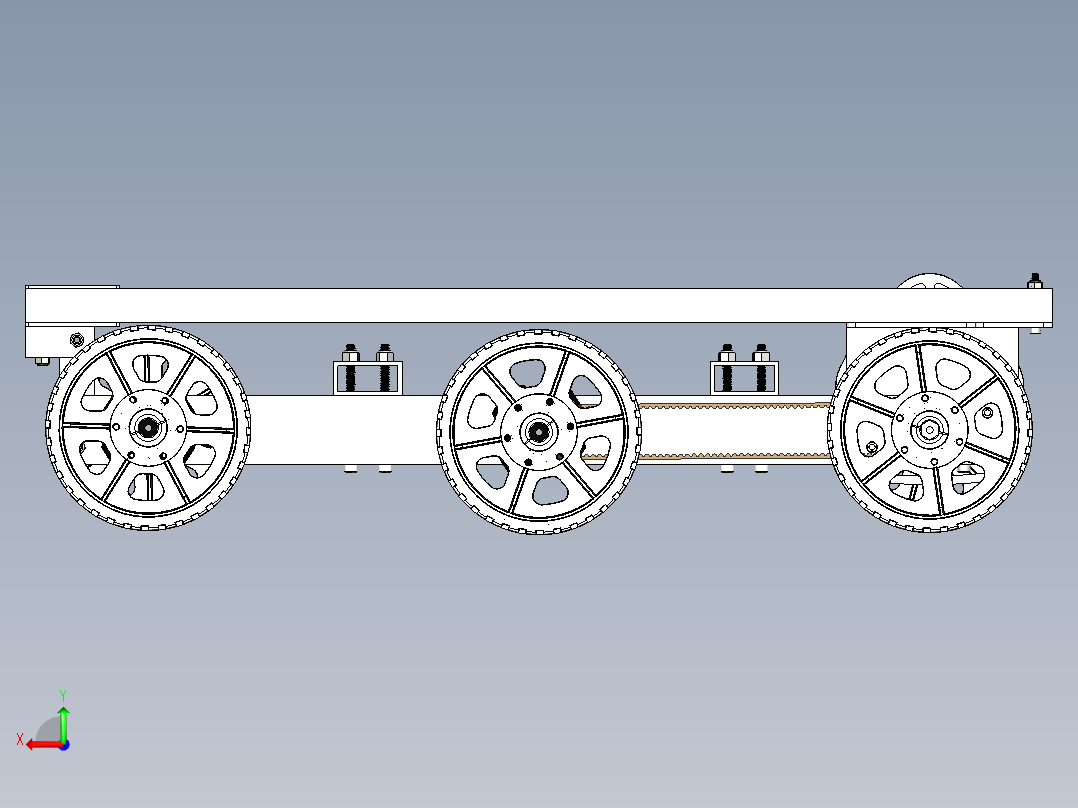 A3004279-FRC比赛机器人驱动系统设计后视图