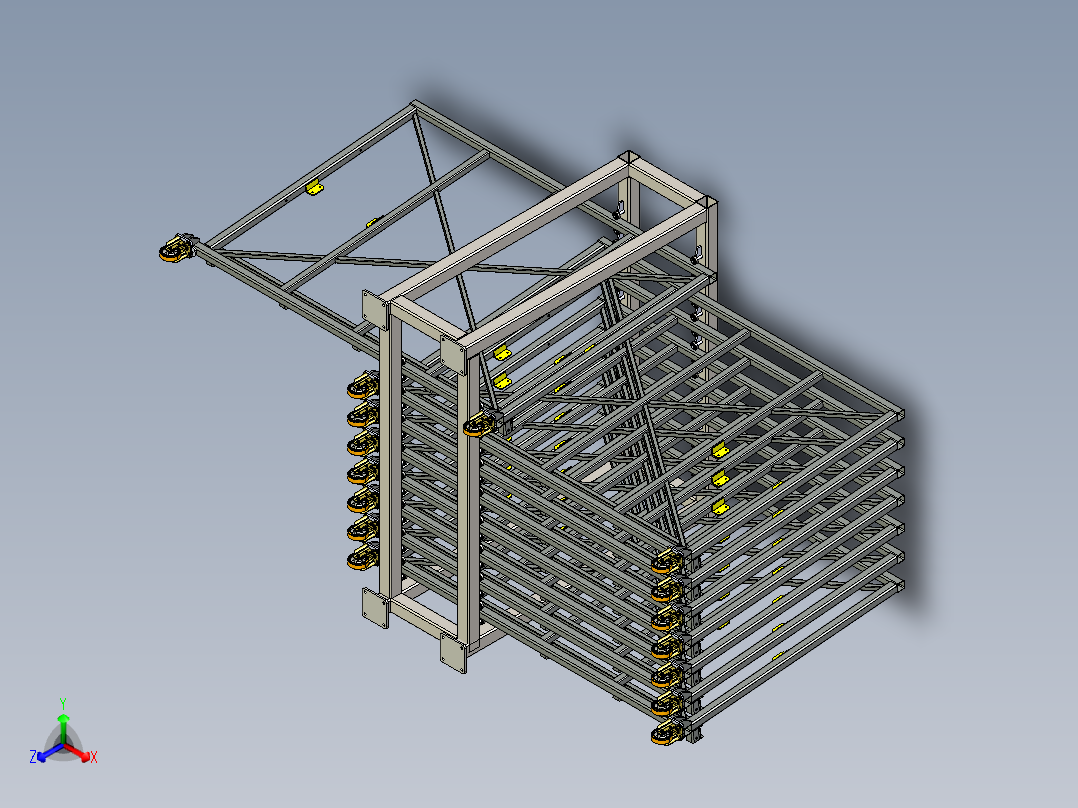B3004076-金属板存储架