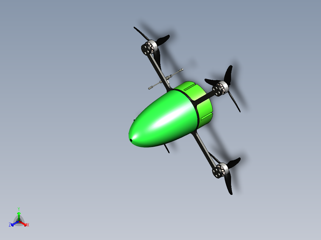 火箭 FPV 无人机