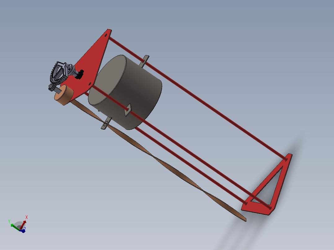 一种手动浮式装置模型