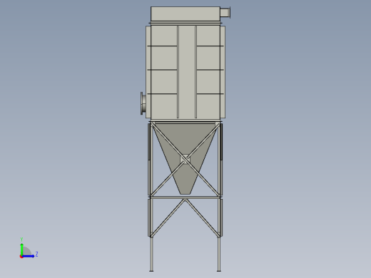 储料仓左视缩略图