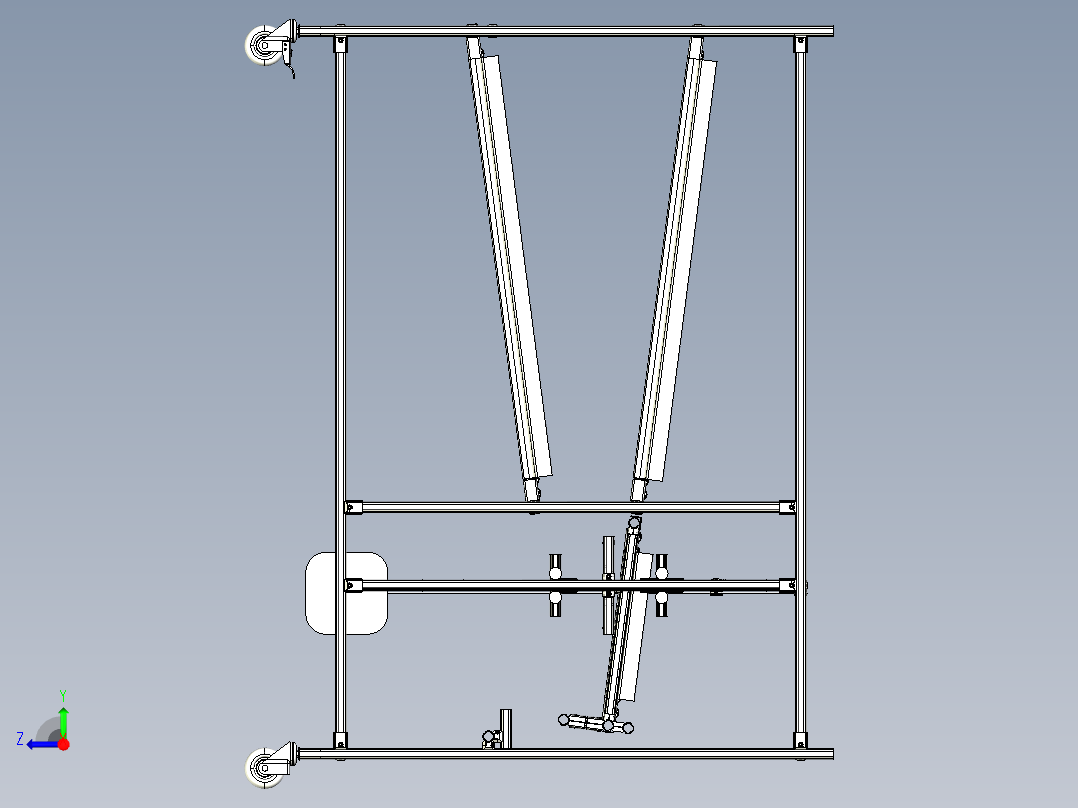 精益管送料机右视图
