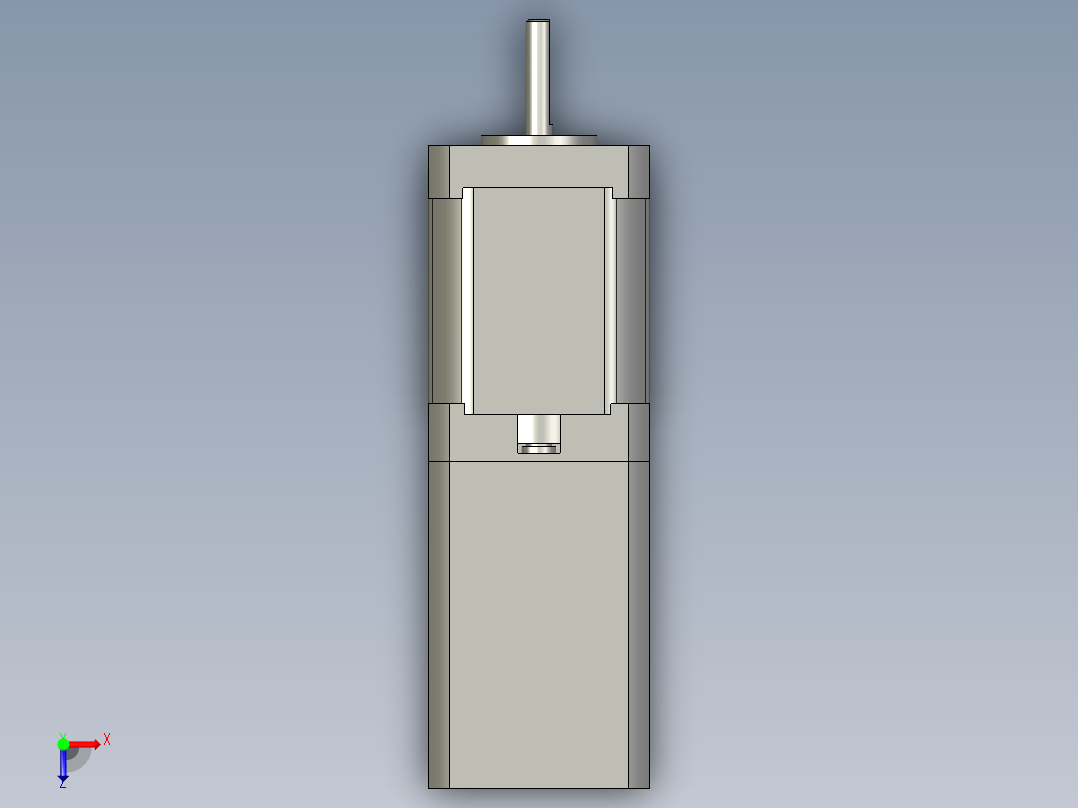 TC42-08-BZ-闭环步进-带刹车-竖鸣联合俯视图