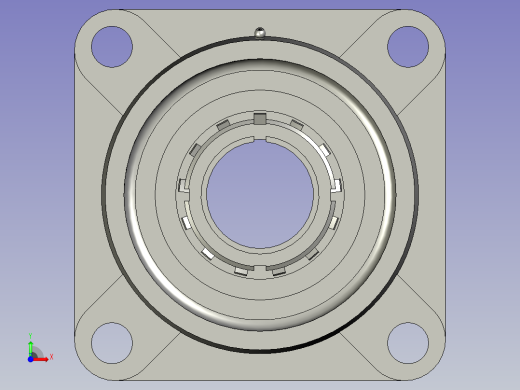 带方形座轴承UKFU+H_UKFU313H2313前视缩略图