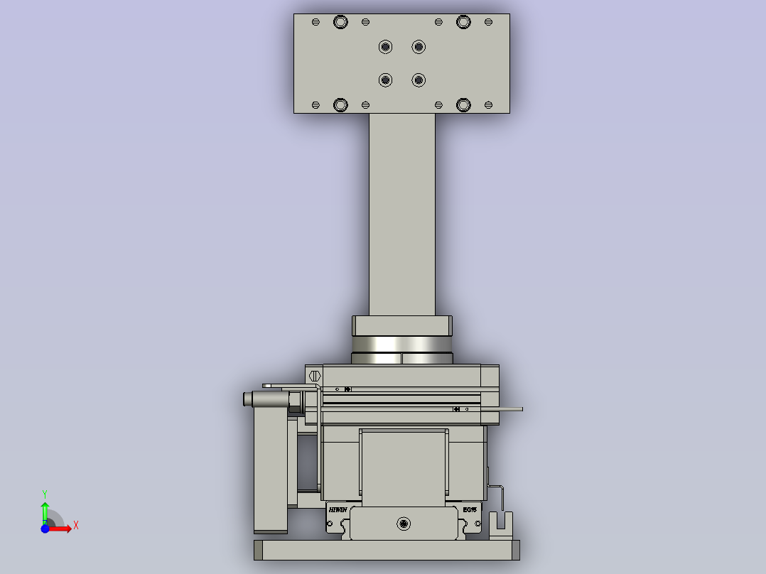 DBCQJ02-接料旋转装置前视图