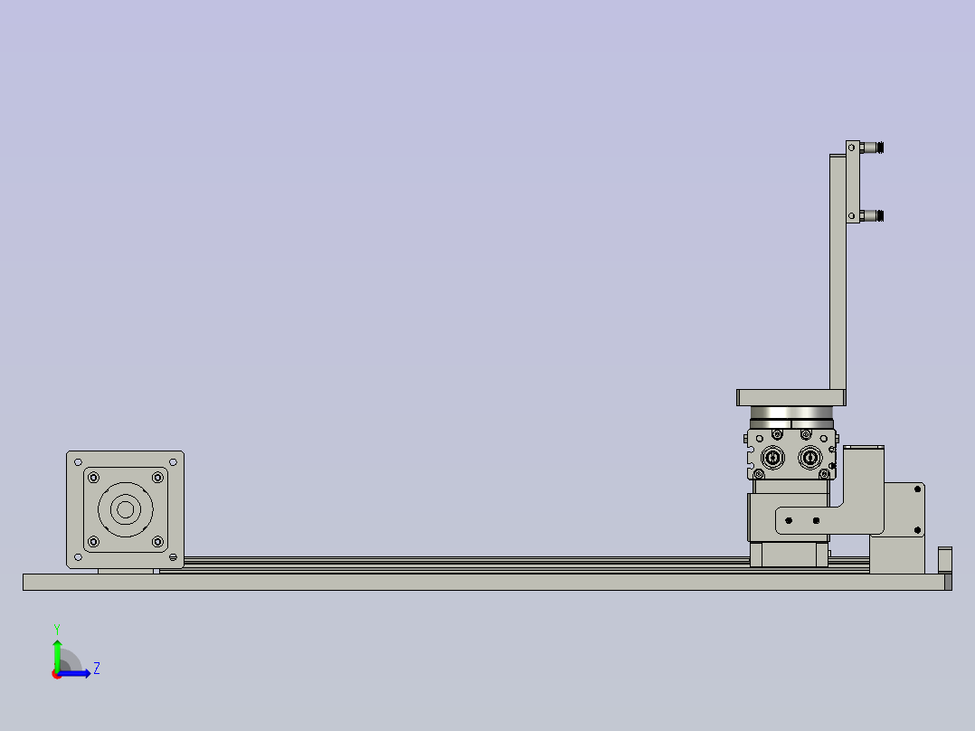 DBCQJ02-接料旋转装置左视图