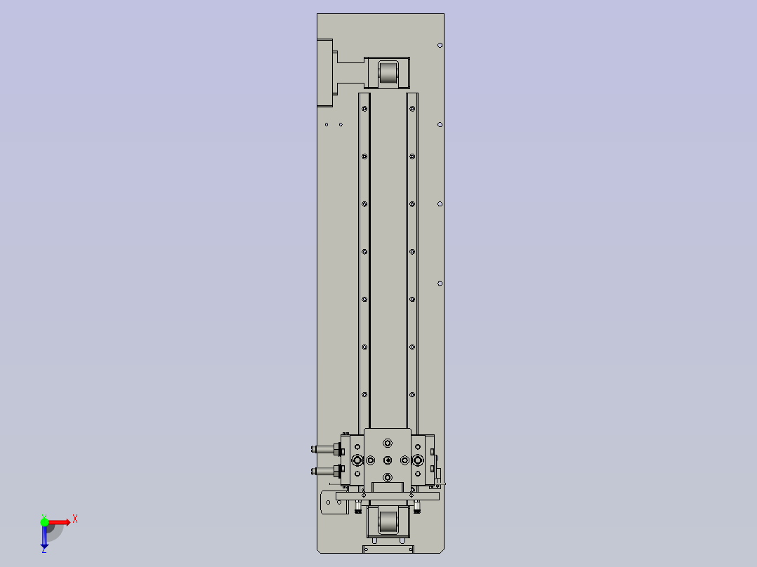 DBCQJ02-接料旋转装置俯视图