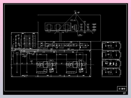 电站平面布置图