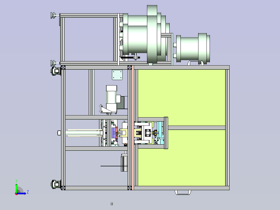 电子制动器产品自动装配生产线957025左视图