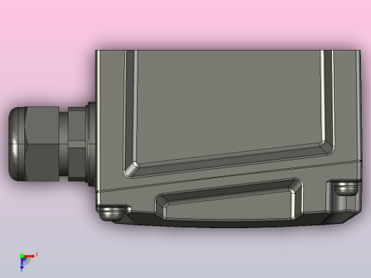 电磁制动减速电机B370H01-U-3～25俯视缩略图