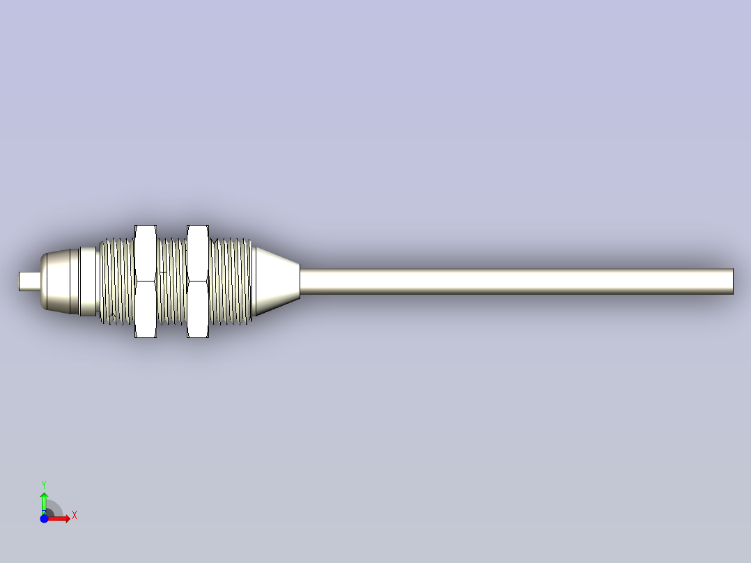 深浦接触式传感器 MT-M010前视图