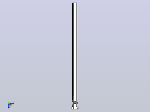 皮带直线轴半封闭可选导轨TPA-HNB-120D-110-L2350-LP-C-P40-N3俯视缩略图