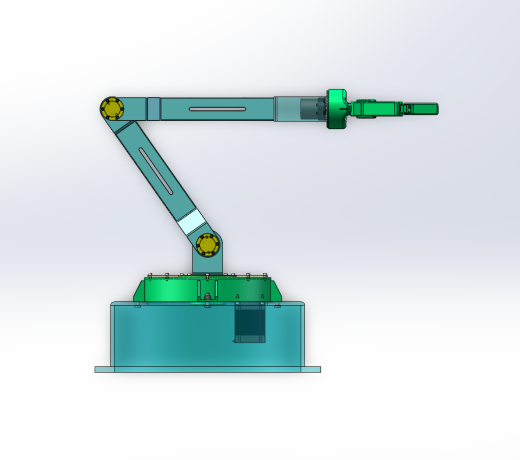 四自由度关节式码垛机器人（SW+CAD）缩略图