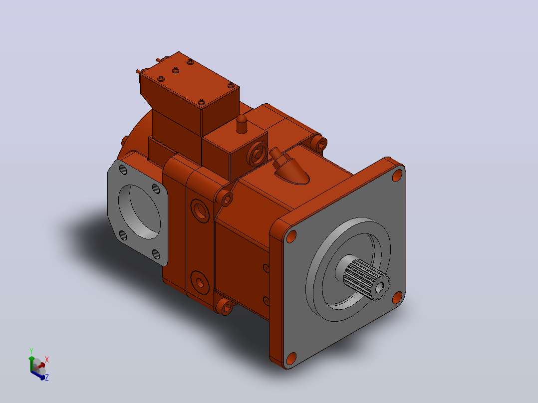 SC2V190R 变量柱塞泵(A11VLO190)[SC2V190R 变量柱塞泵(A11VLO190)]主视图