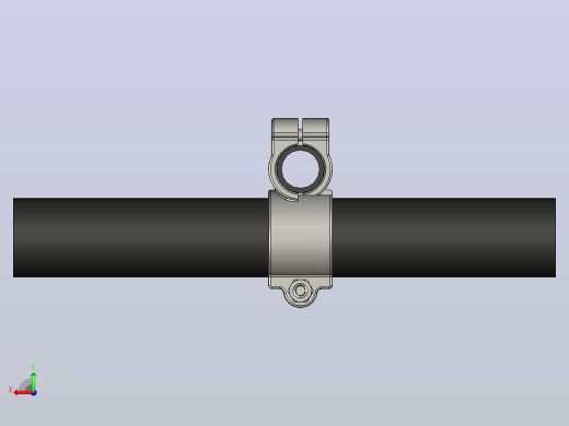 15mm х 25mm交叉固定管支架后视缩略图