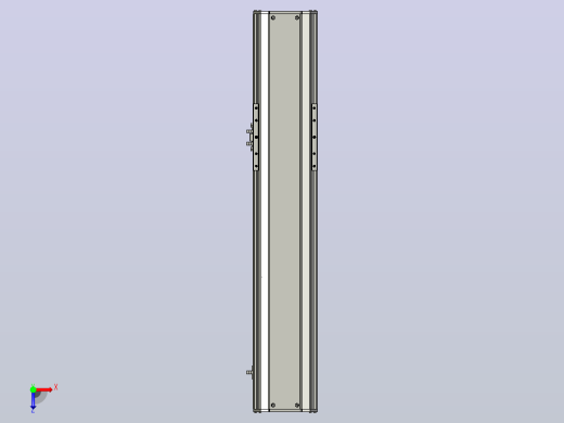 SYS14-450-M-200W滚珠花健、支撑座、滚珠丝杠、交叉导轨、直线模组.STEP俯视缩略图