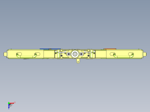 ABB VD4型断路器的抽出式底盘俯视缩略图
