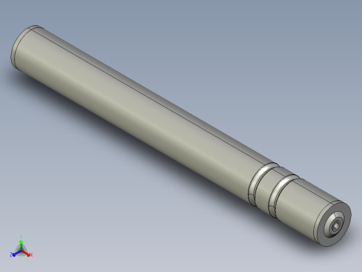 FO2-D50X1.5T-AGL457-RL450-C1塑料双槽O带输送滚筒主视缩略图
