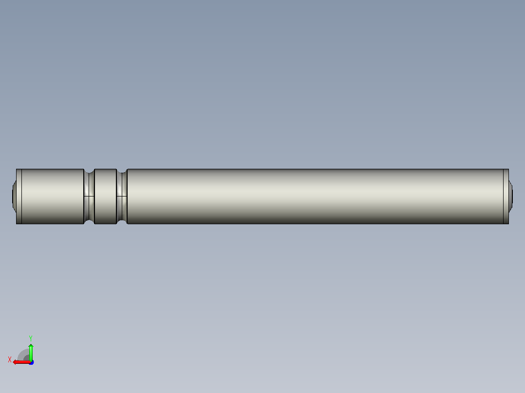 FO2-D50X1.5T-AGL457-RL450-C1塑料双槽O带输送滚筒后视图